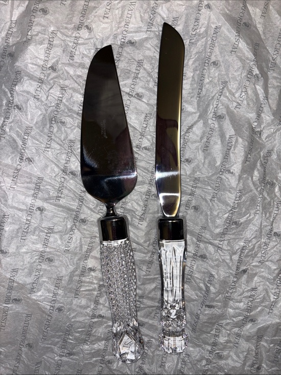 Waterford Crystal Other - Waterford Crystal Cake Server and Knife Set